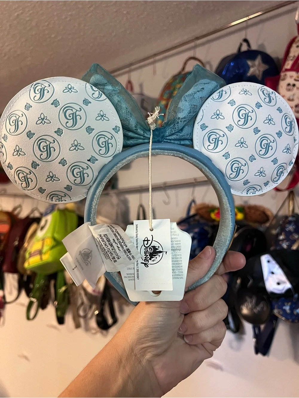 Disney Parks Grand Floridian Loungefly Mini Backpack with Ears